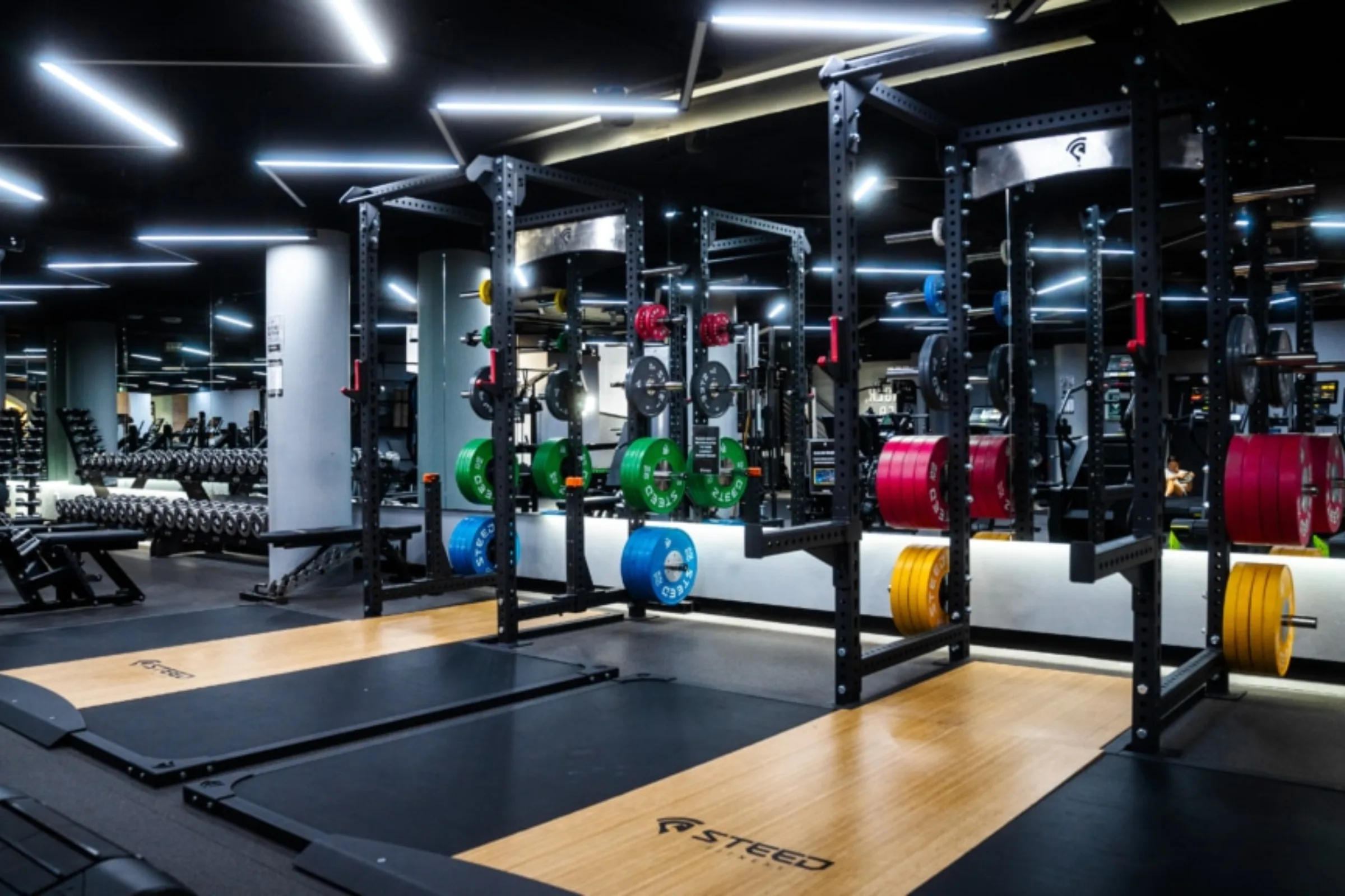 Interior of a specialty fitness tenancy at 30 Alfred Street, Milsons Point